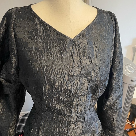 & Other Stories jacquard mini dress - Picture 3 of 3